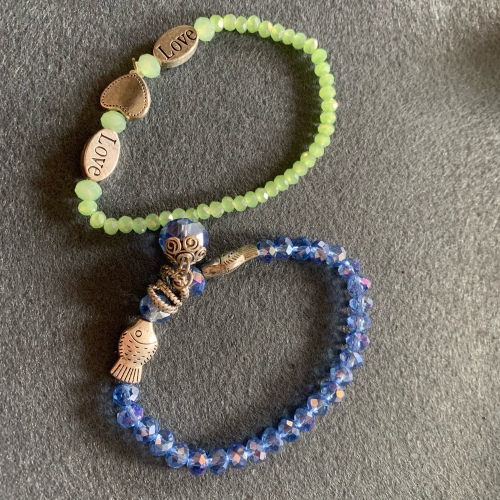 Bead bracelets - Picture 2 of 3